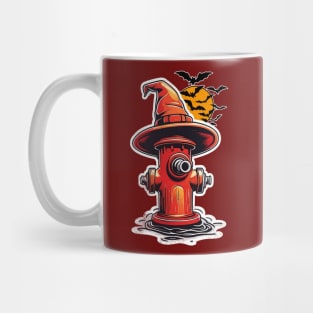 Fire Hydrant Costume a Witch Funny Lazy Halloween Ideas Mug